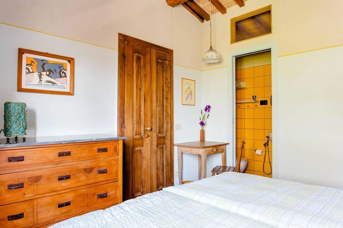 Gasthof Private Room With Own Bathroom At Podere Noceto Grotti