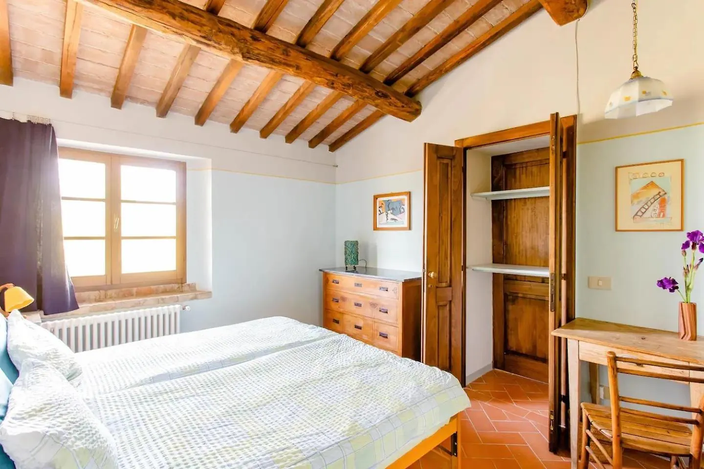 Private Room With Own Bathroom At Podere Noceto Grotti
